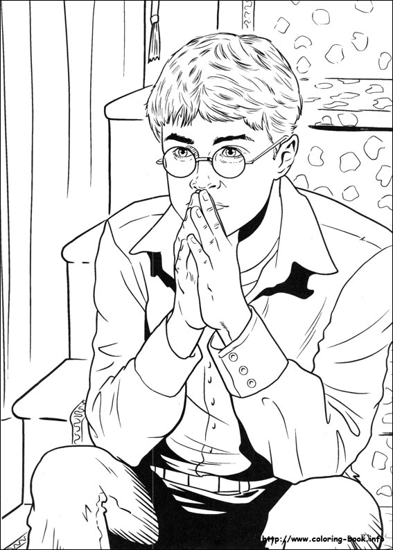 Harry Potter coloring picture